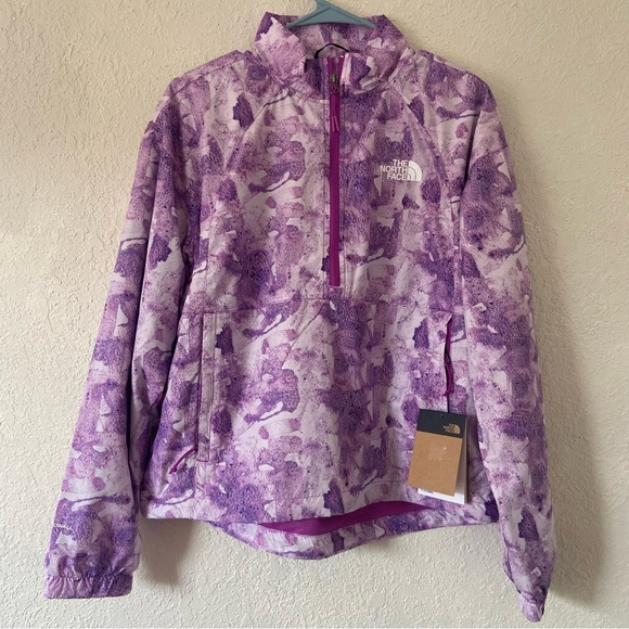 The North Face Hydrenaline Pullover Size Medium NWT Lupine Print - Picture 1 of 16